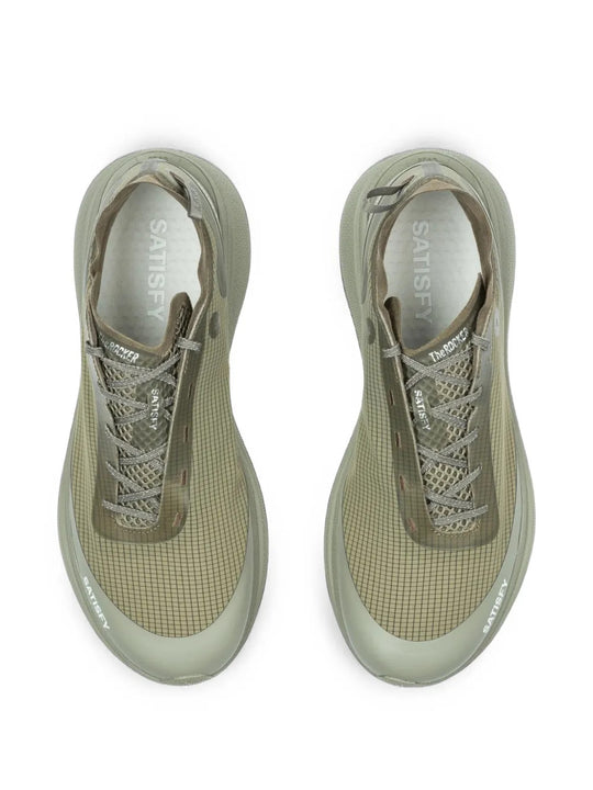 Green shoes, front view