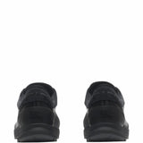 Black shoes, back view