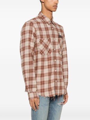 AMIRI - Men Shotgun Flannel Shirt