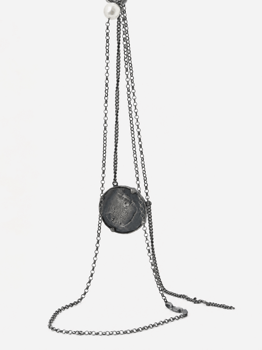 Grey jewelry, front view
