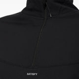 SATISFY - Men Fuzzfleece Octa Half Zip Long Tee