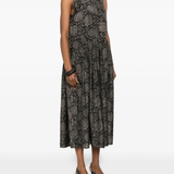 Grey dress,full body view