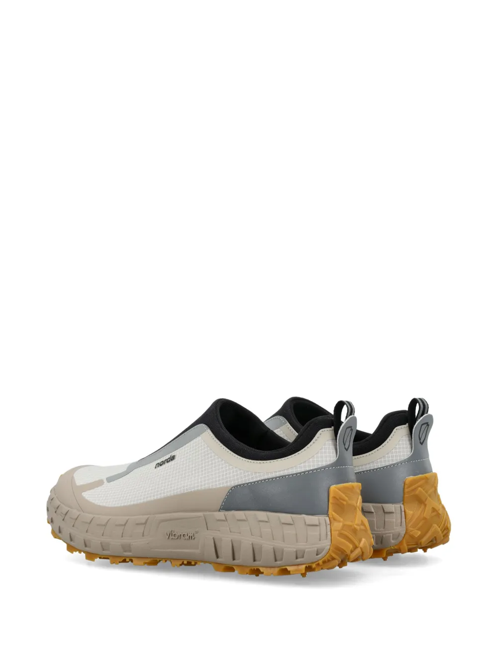 Grey sneaker,back view