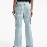 Blue jeans, full body view