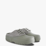 Grey shoes, front view