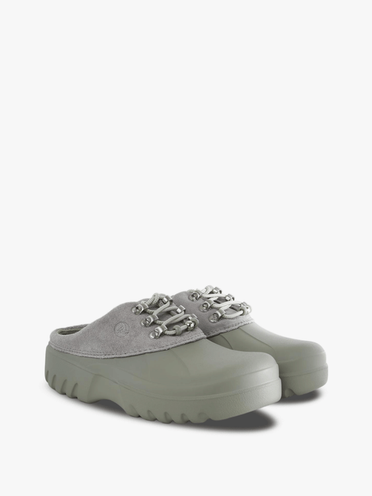 Grey shoes, front view