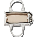 White bag, top view