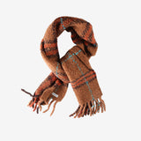 Brown scarves, front view