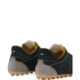 Black shoes, back view