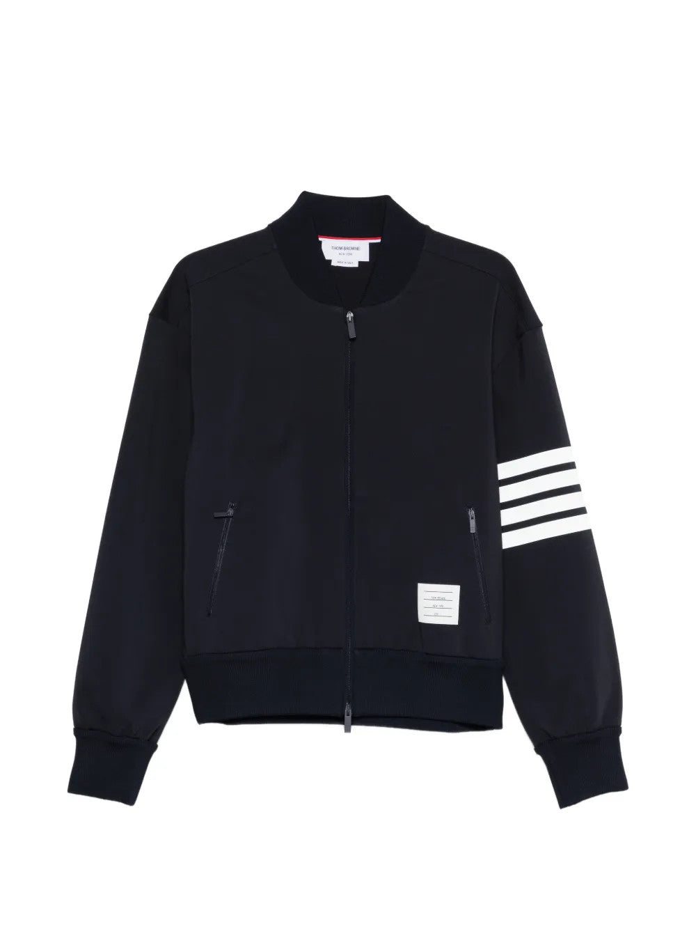 Black jacket, front view
