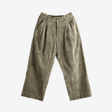 Green pants, front view