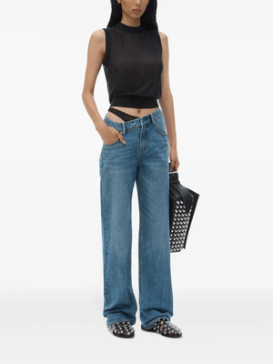 ALEXANDER WANG - Women Lace Undie Dip Side Jean