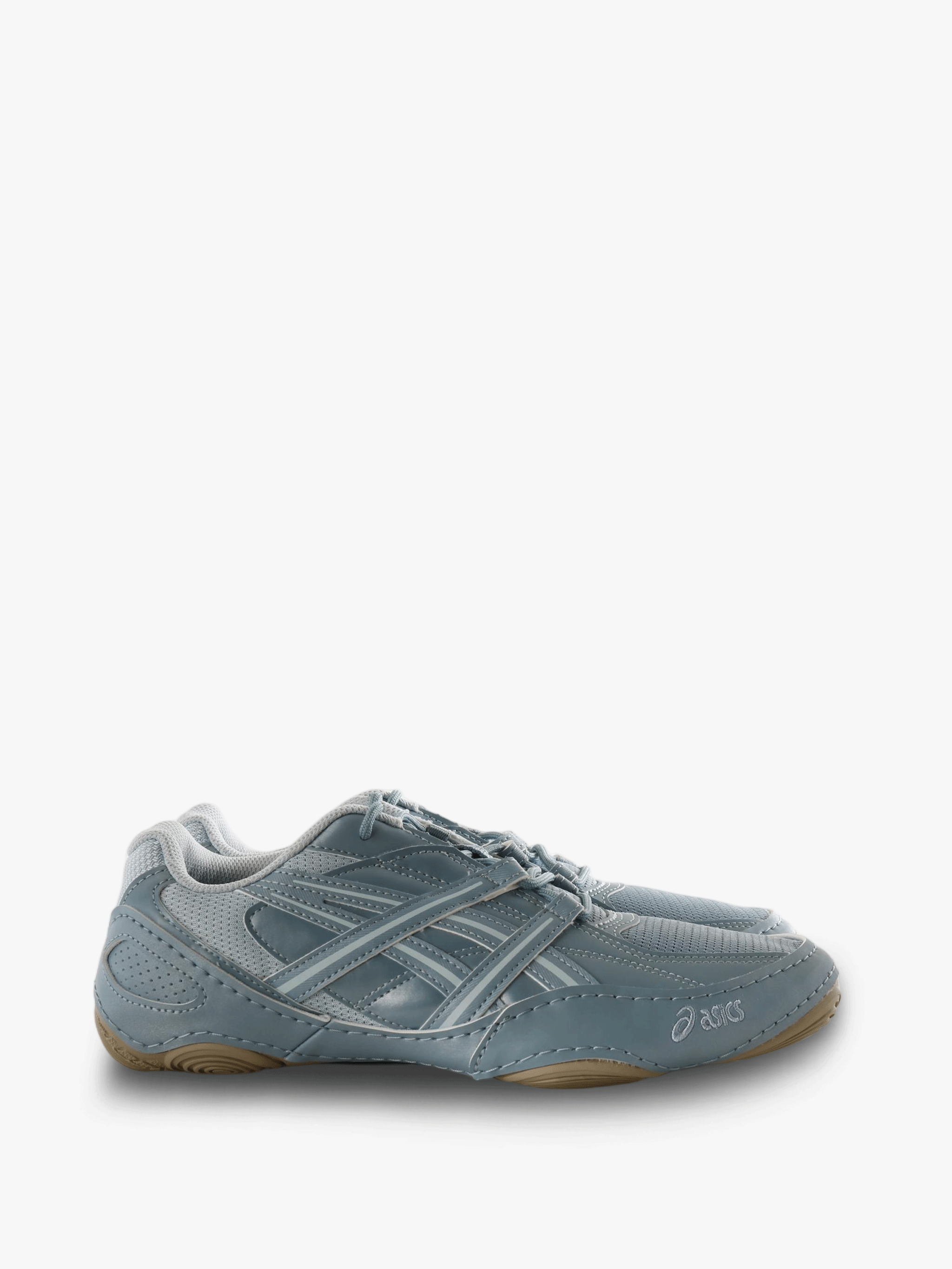 Grey shoes, side view