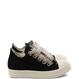 Black sneakers, front view