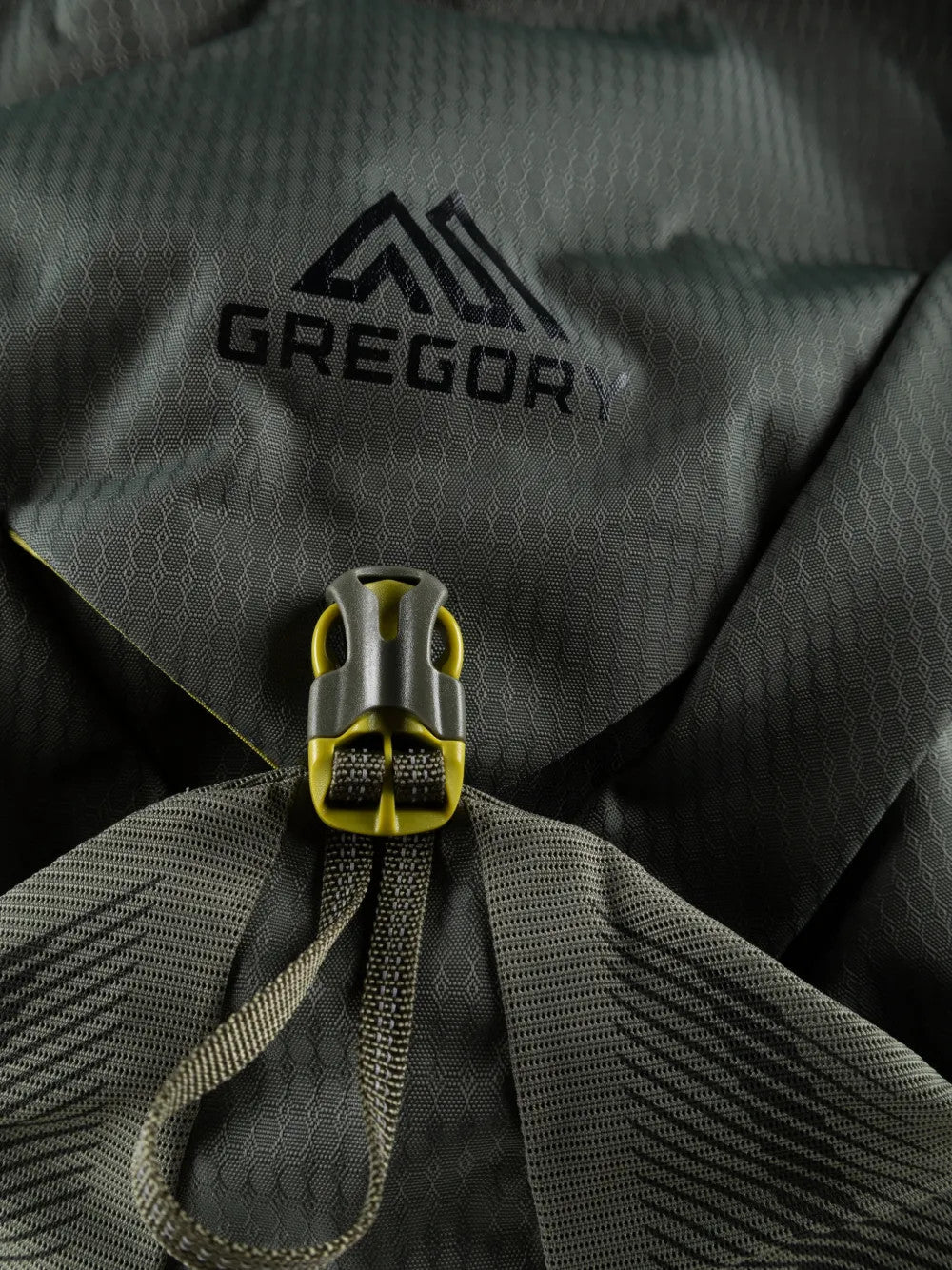 Green bag, front view