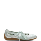 White flats, side view