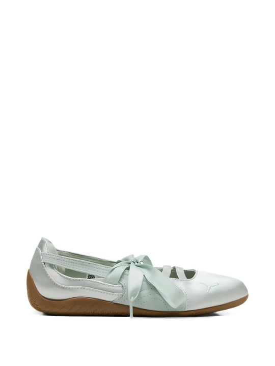 White flats, side view