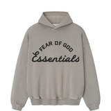 Grey hoodies, front view