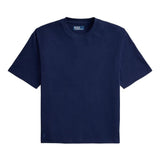 Navy T-shirt, front view