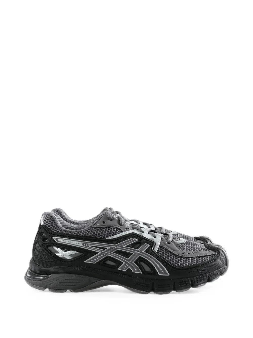 Grey shoes, side view
