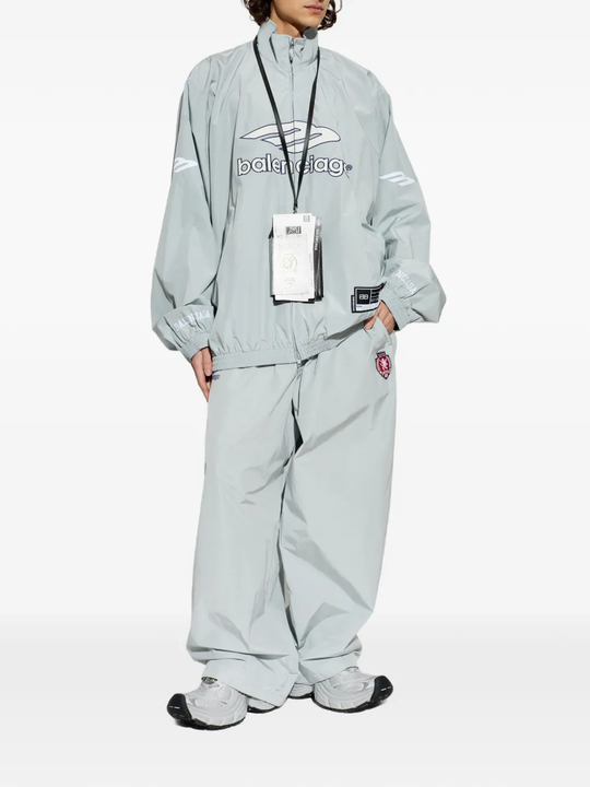Grey jackets-coats, full body view