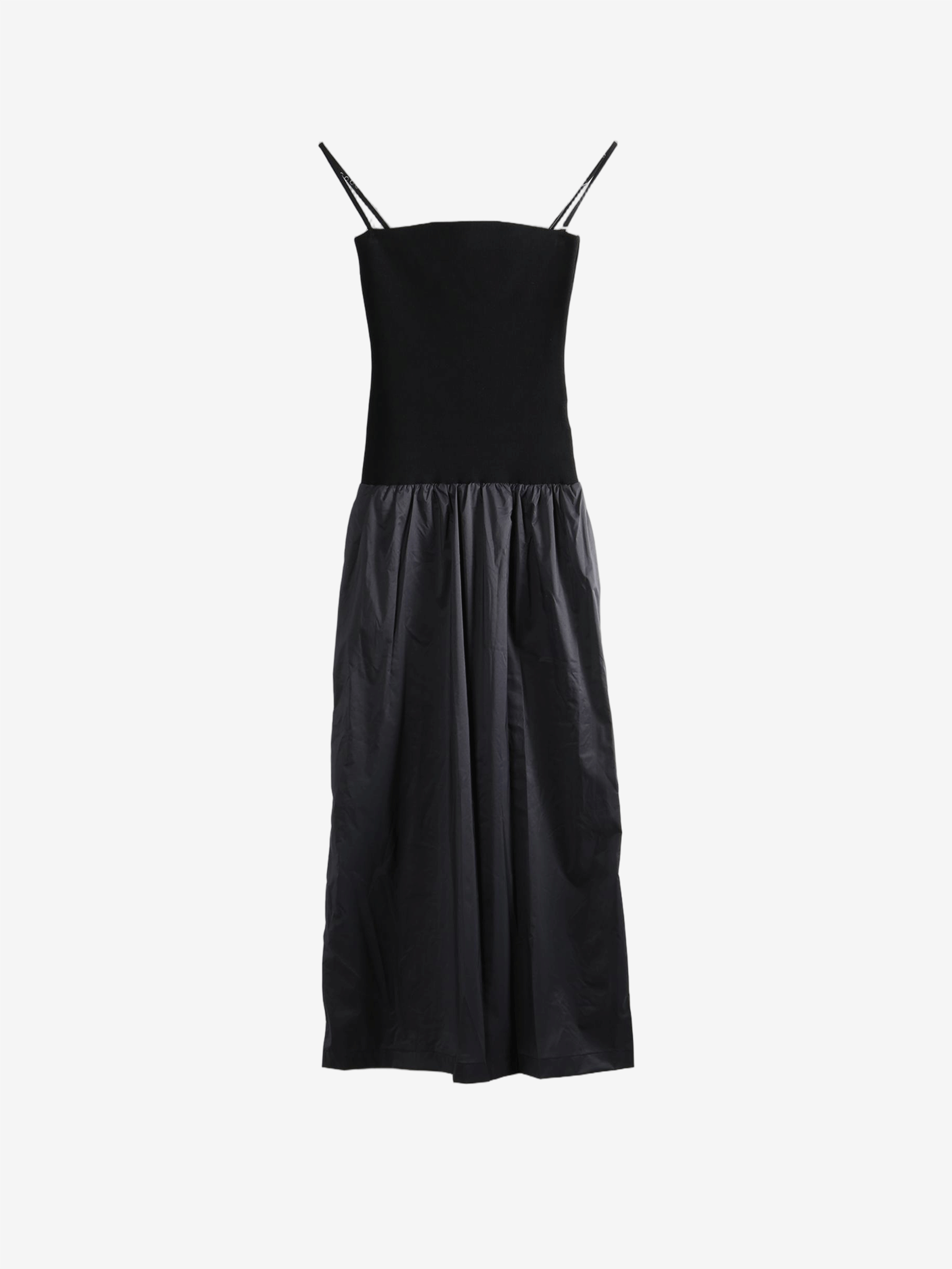 Black dress, front view