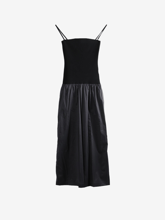 Black dress, front view