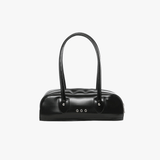 Black handbag,front view