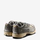 Grey sneakers,back view