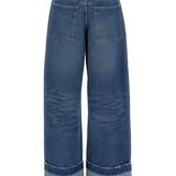 Blue jeans,back view