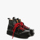 Black boots, side view