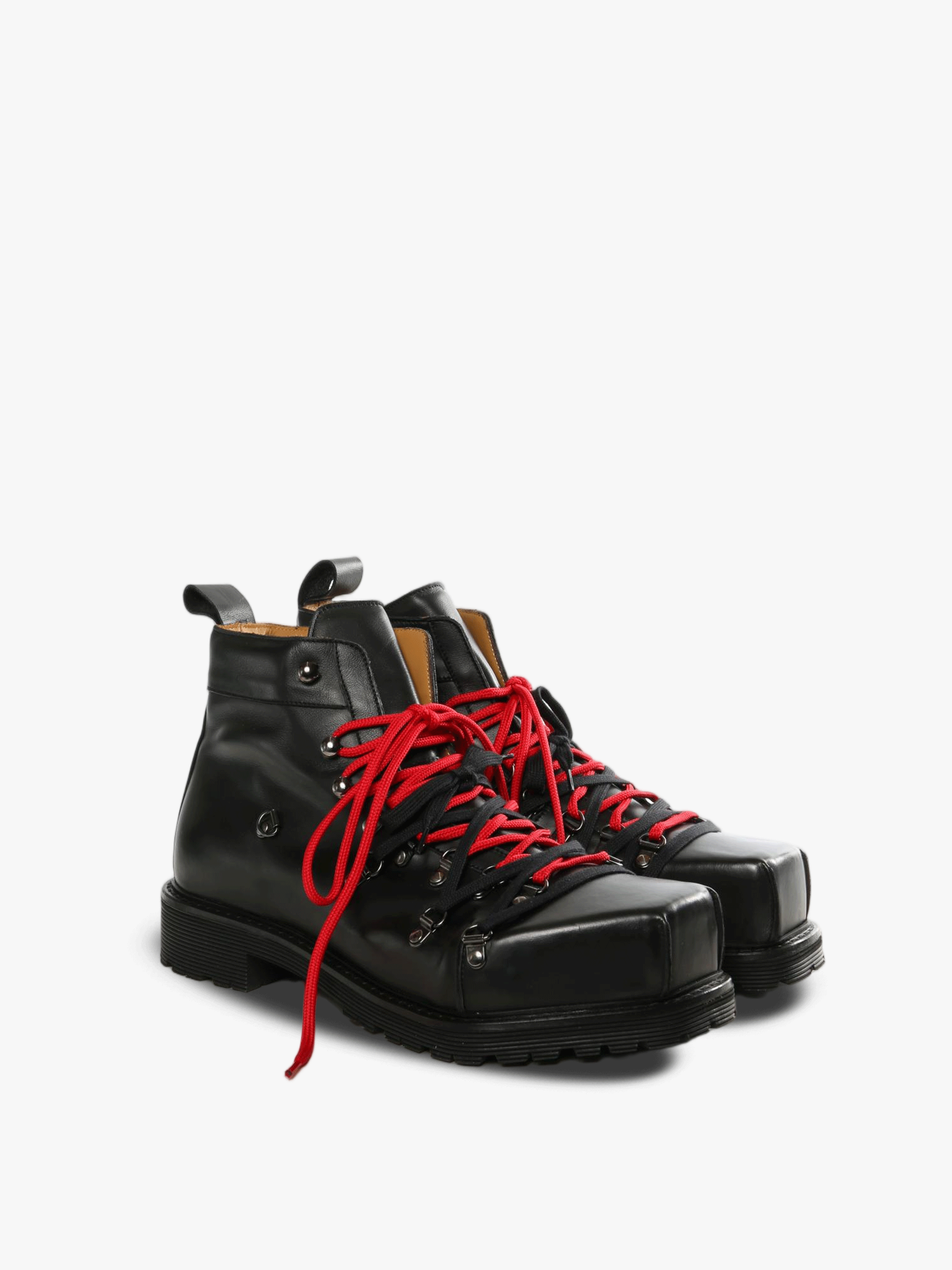 Black boots, side view