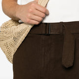 Brown pants, front view