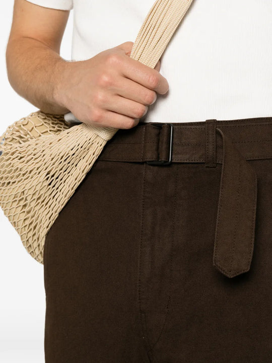 Brown pants, front view