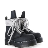 RICK OWENS X DR. MARTENS - Women Quad Sole Steel Toe Boot