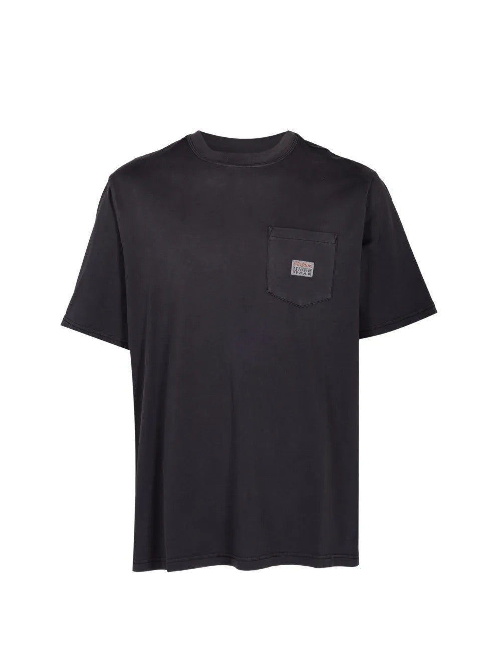 Black t-shirt, front view