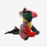 Green keychain, front view