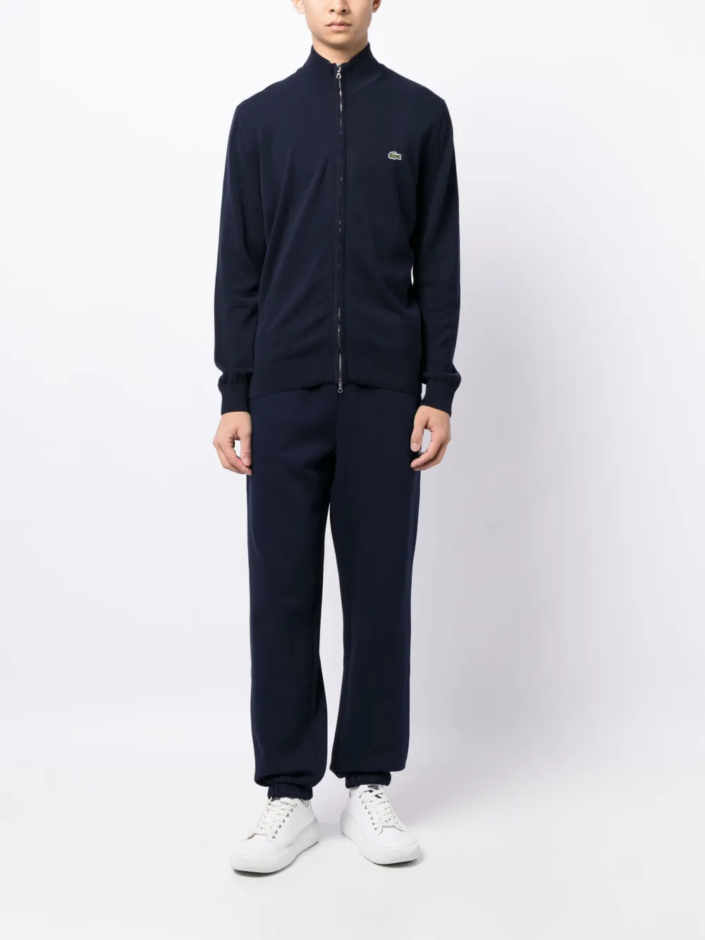 blue sweats-hoodies, full body view