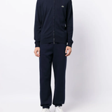 blue sweats-hoodies, full body view