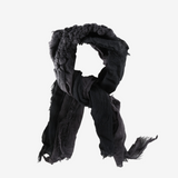 Black scarf, front view