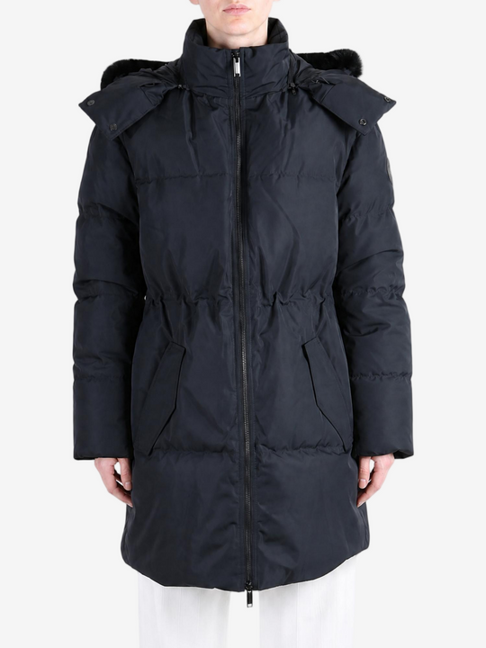 Black jacket, full body view