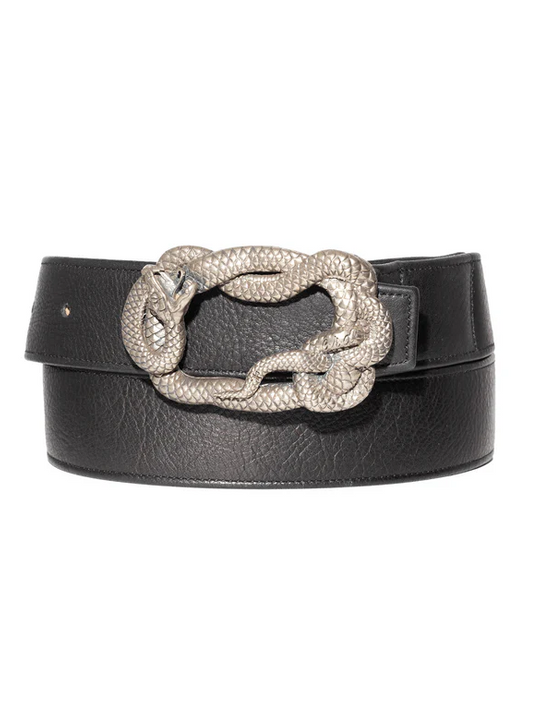 Black accessories, front view