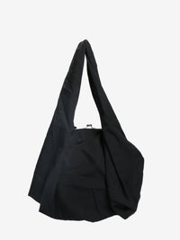 Y'S - Women Wool Gabardine Tuck Clasp Bag