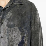 ZIGGY CHEN - Men Digital Print Layered Shirt