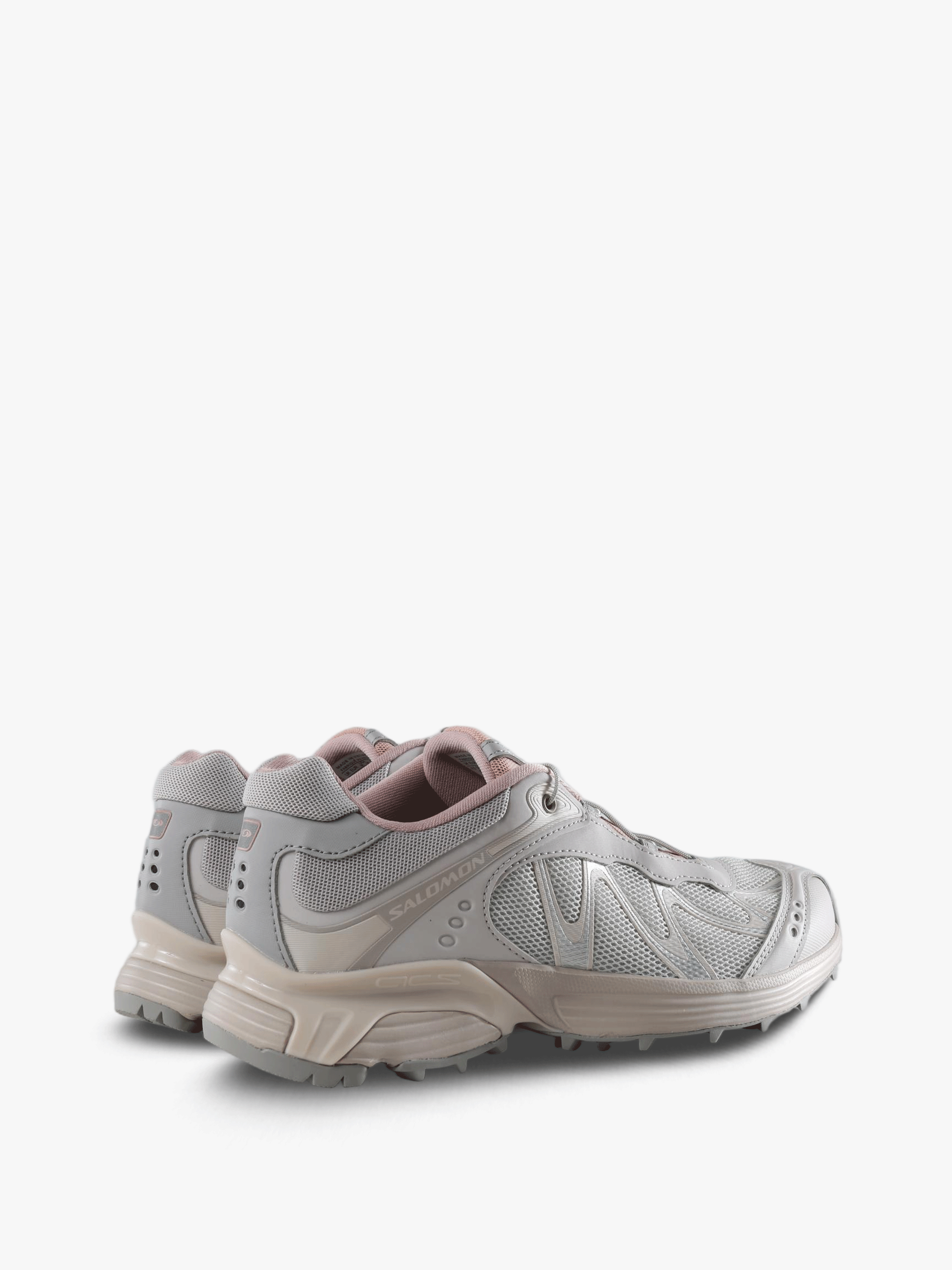 Grey shoes, side view