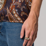 PARTS OF FOUR - Plate Ring Single (0.4 CT, Diamond Slab, VAR, 9mm, MA+DIA)