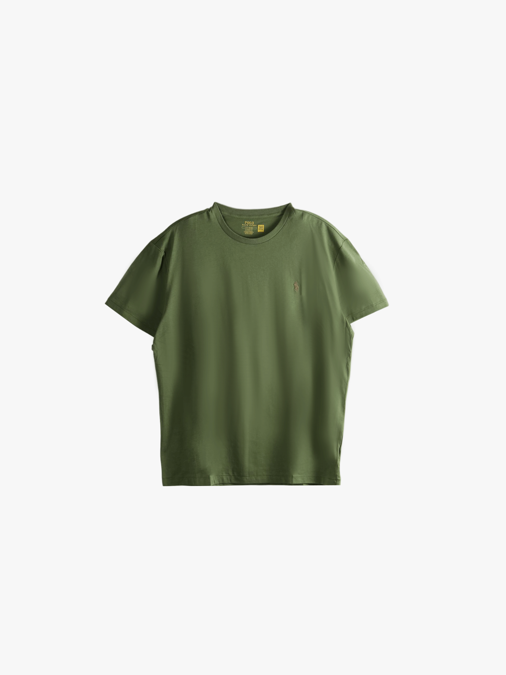 Green t-shirt,front view