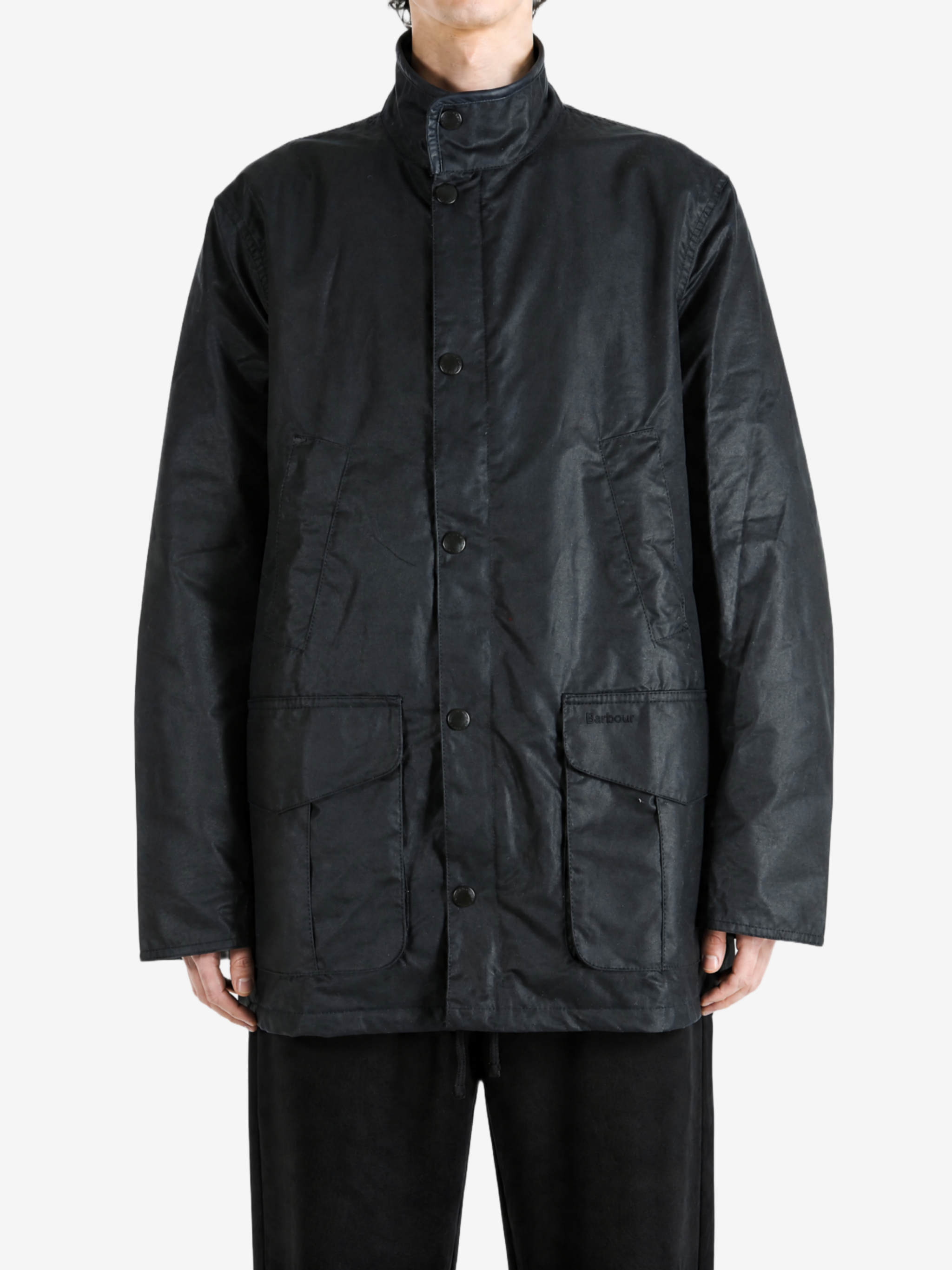 Black jacket, full body view