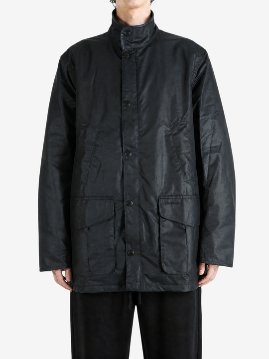 Black jacket, full body view