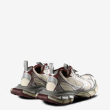 Brown sneaker,back view